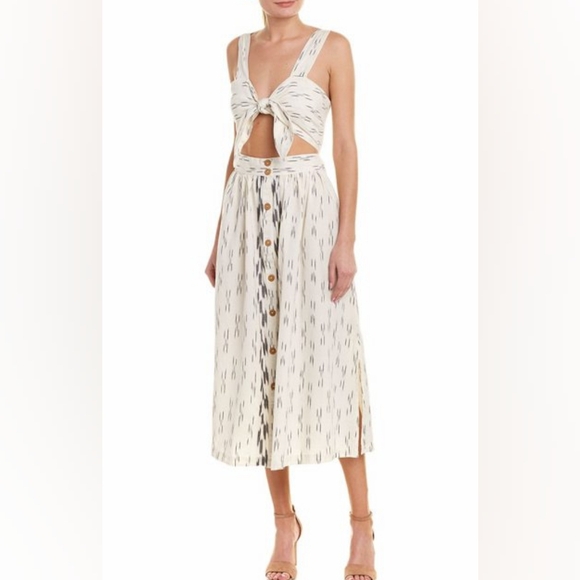 Free People Caldasi Midi Dress XS - Picture 3 of 5